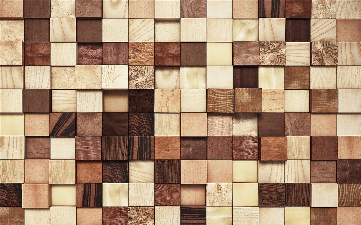 Фотошпалери маленькі квадратики різних кольорів