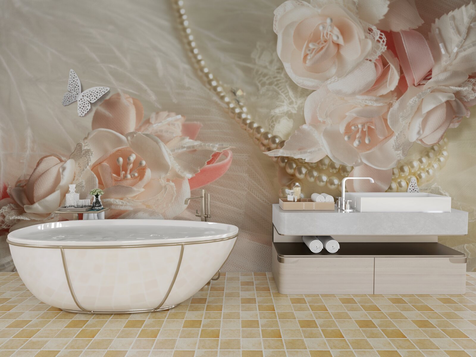 Фотошпалери весільний набір