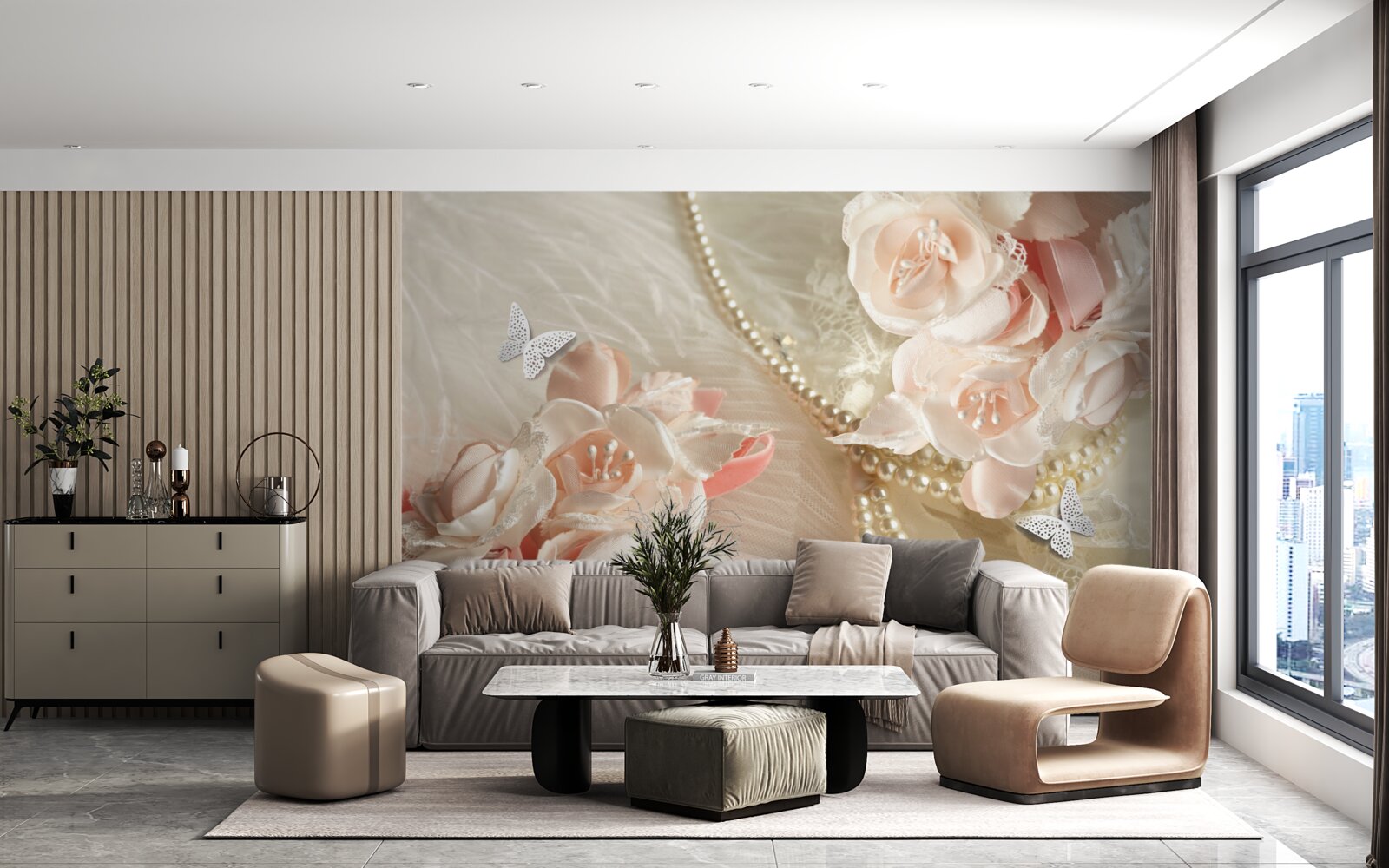 Фотошпалери весільний набір