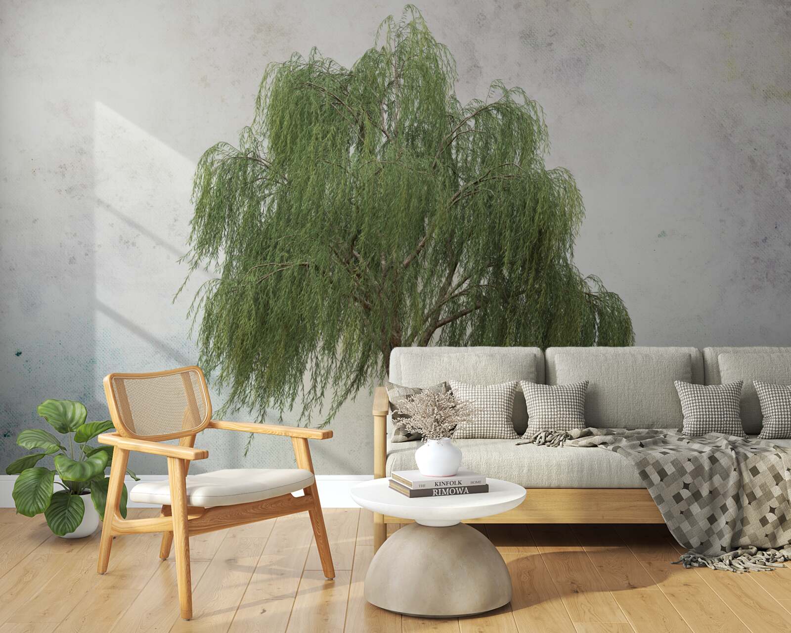 Фотошпалери плакуча верба