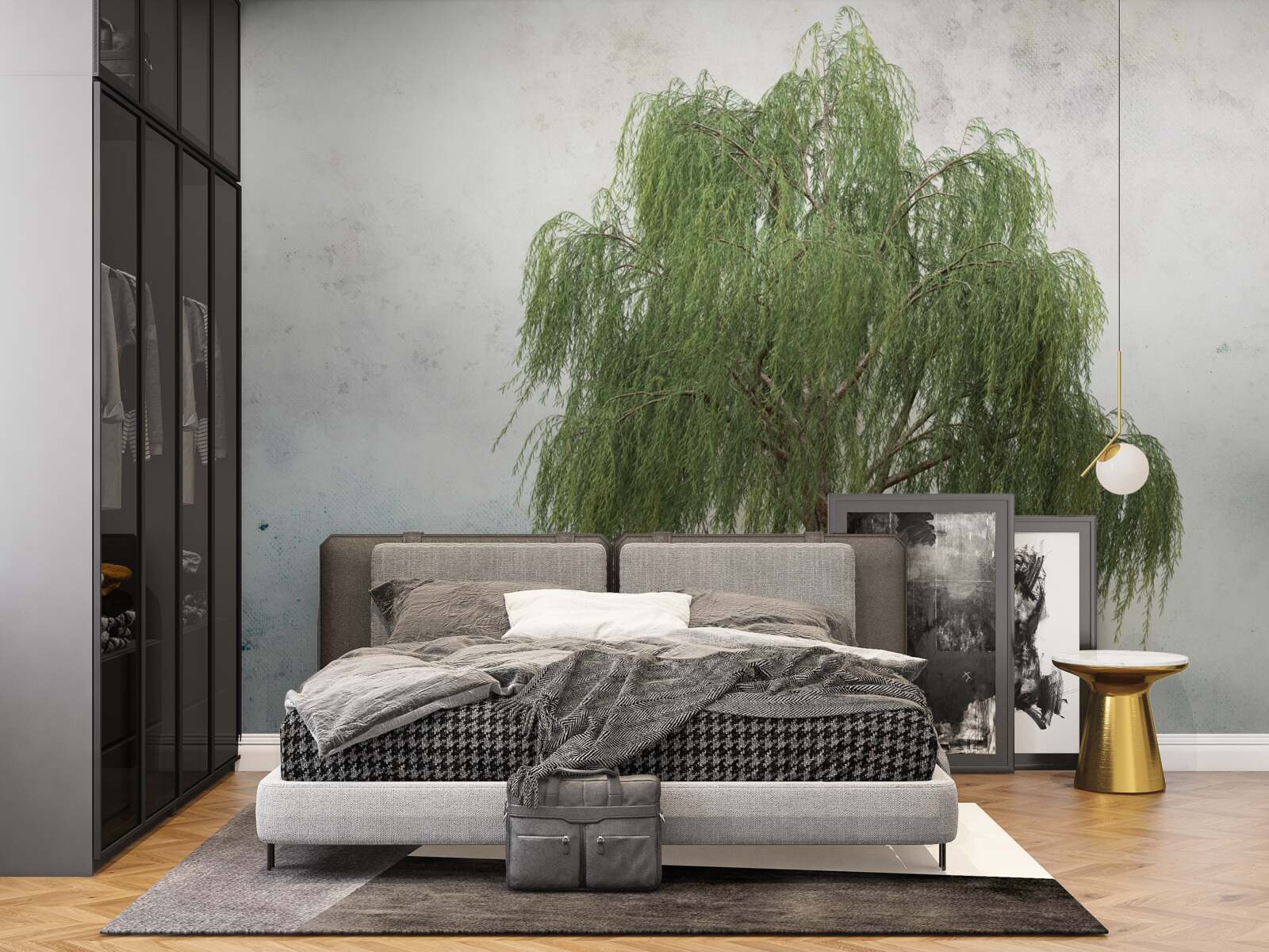 Фотошпалери плакуча верба