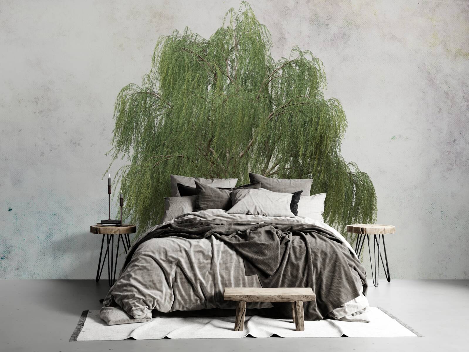 Фотошпалери плакуча верба