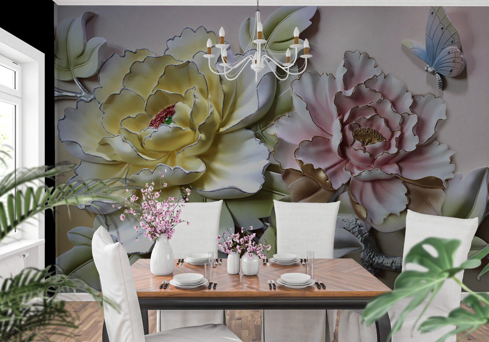 Фотошпалери чарівні квіти