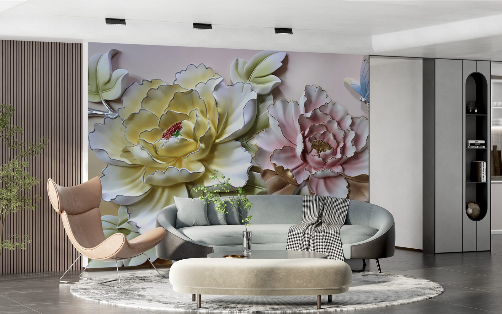 Фотошпалери чарівні квіти