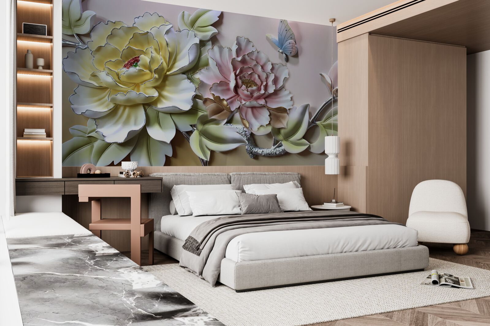 Фотошпалери чарівні квіти