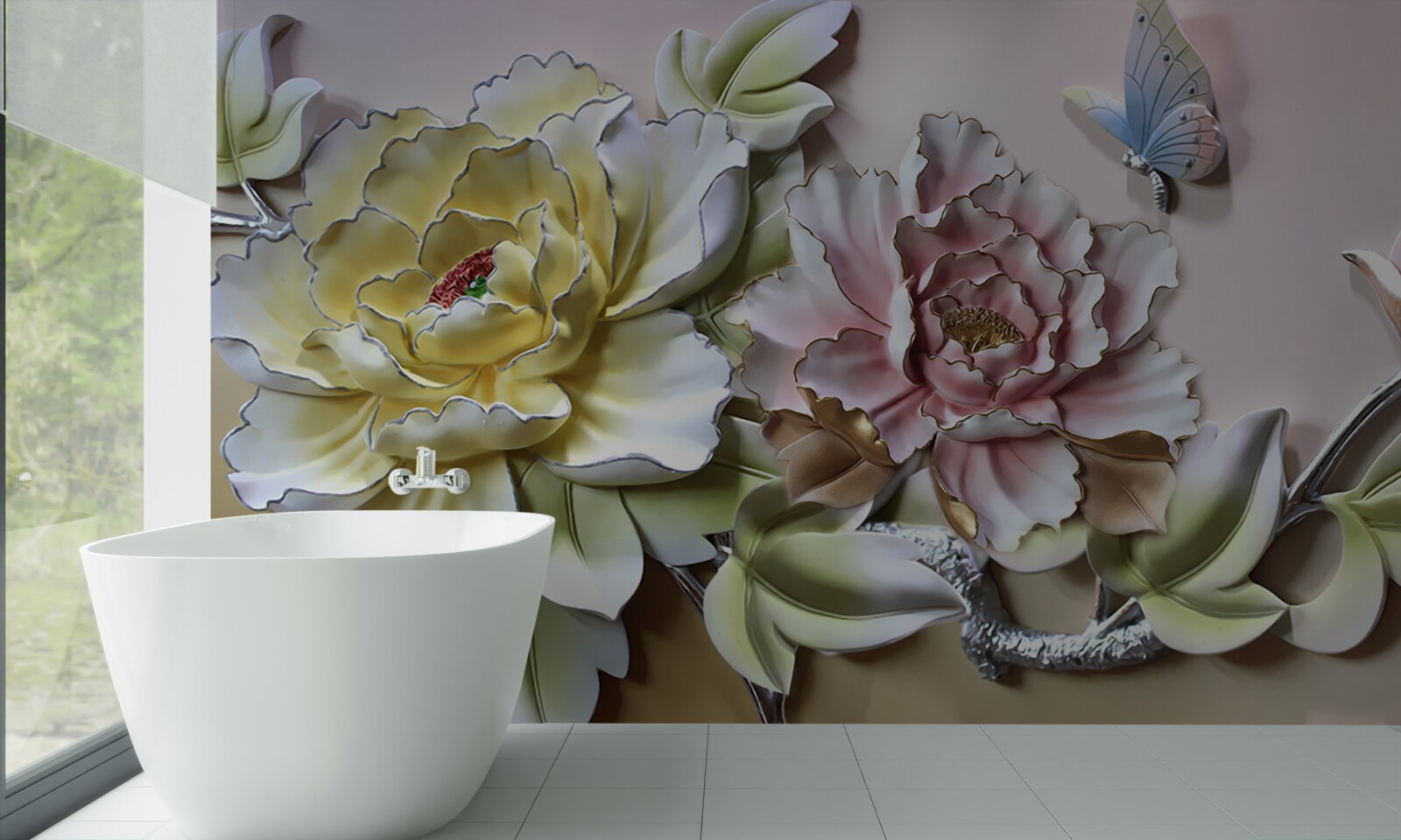 Фотошпалери чарівні квіти