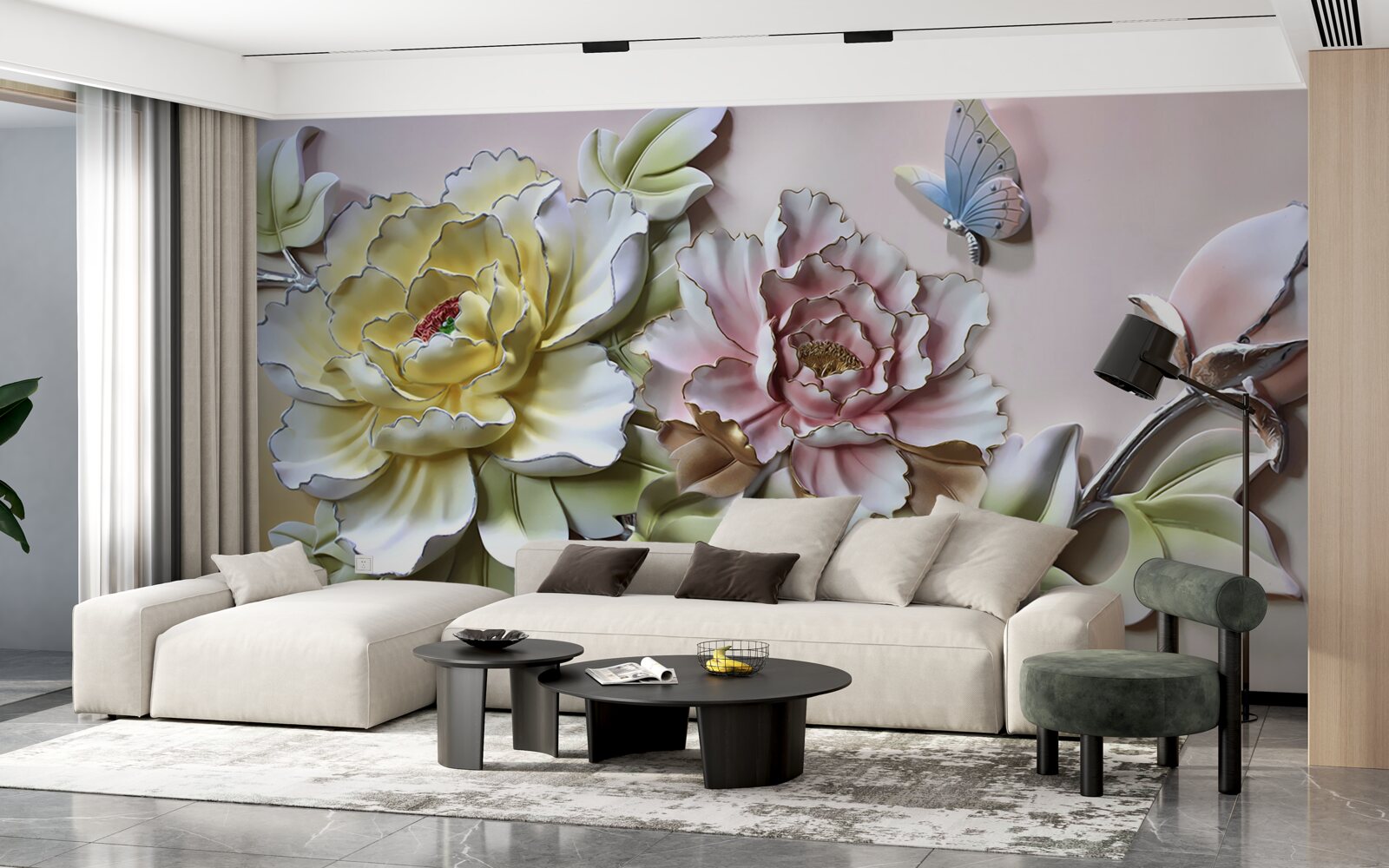 Фотошпалери чарівні квіти