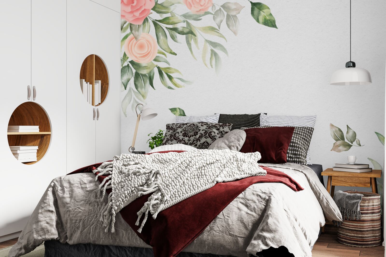 Фотошпалери вишуканий квітковий фон