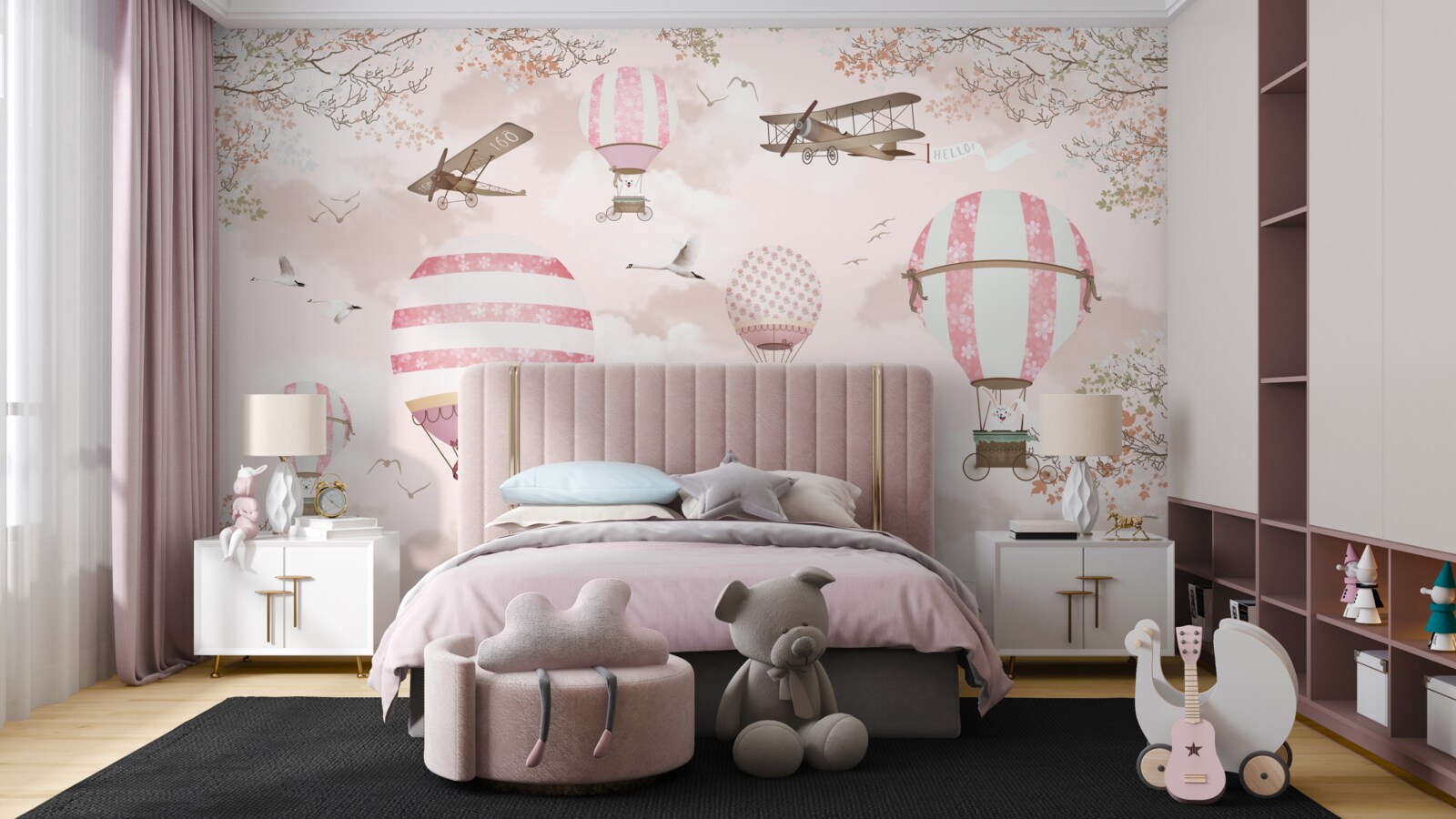 Фотошпалери повітряний транспорт