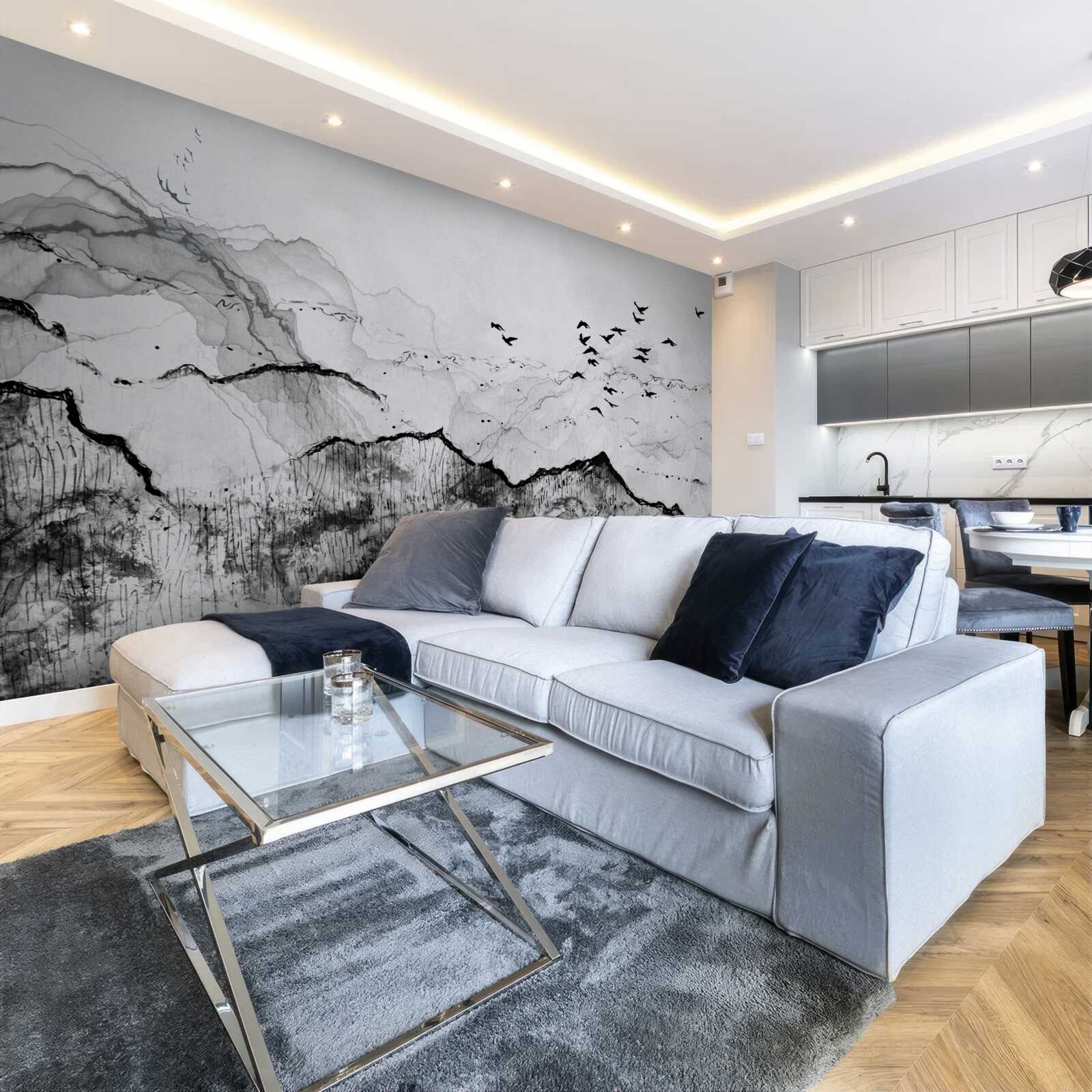 Фотошпалери вінтажний стиль письма чорнилом