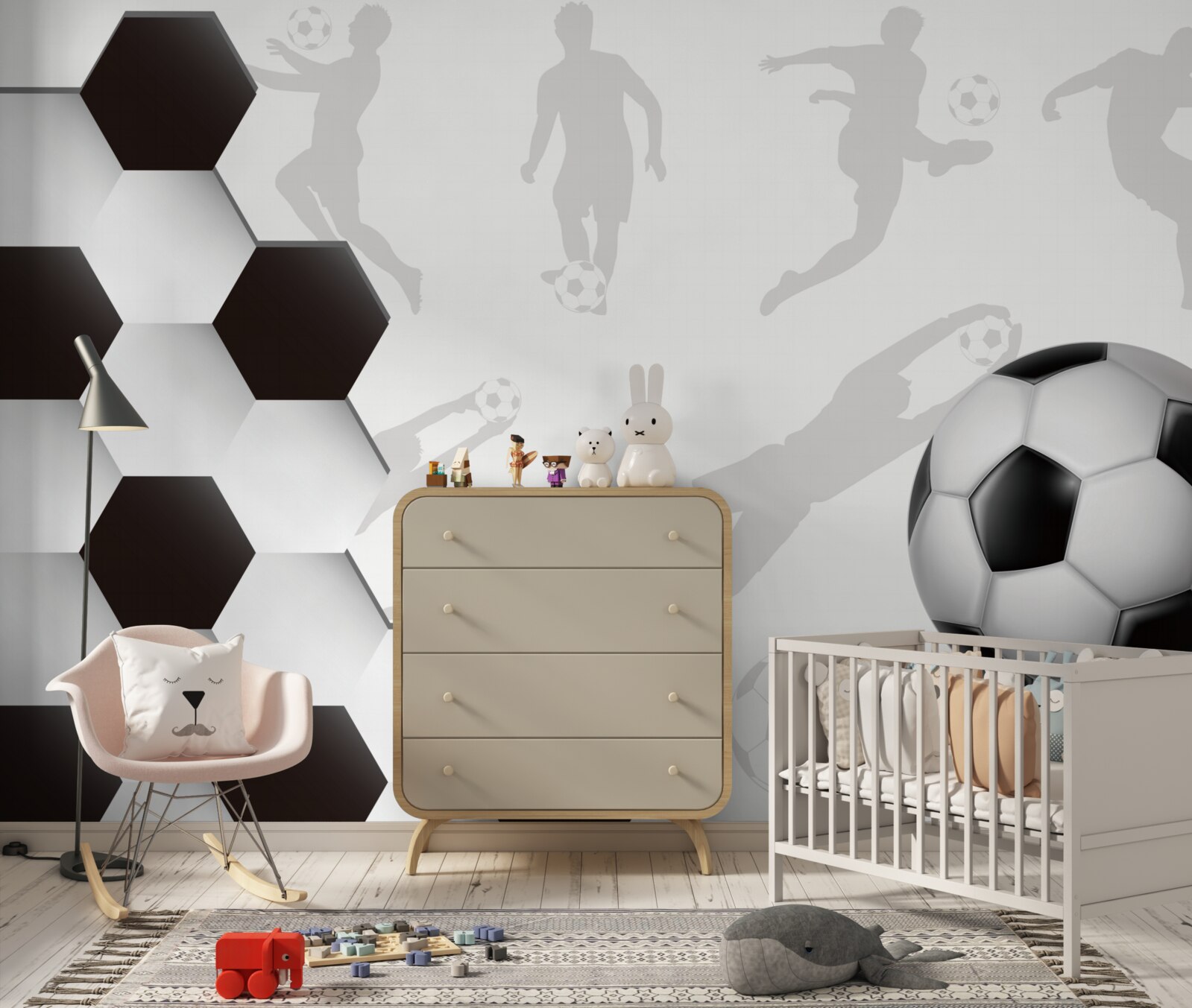 Фотошпалери футбольна тема