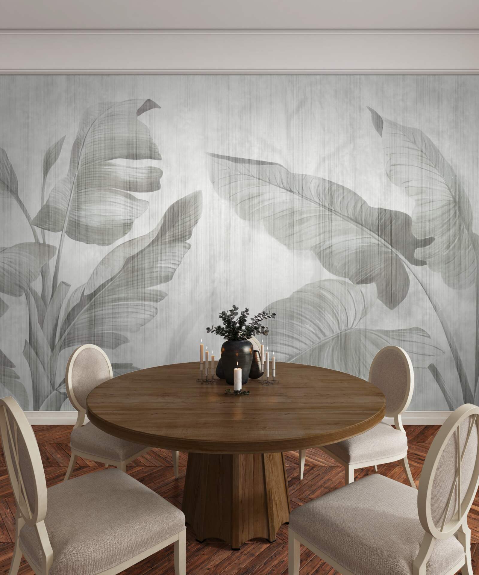 Фотошпалери тропічне пальмове листя