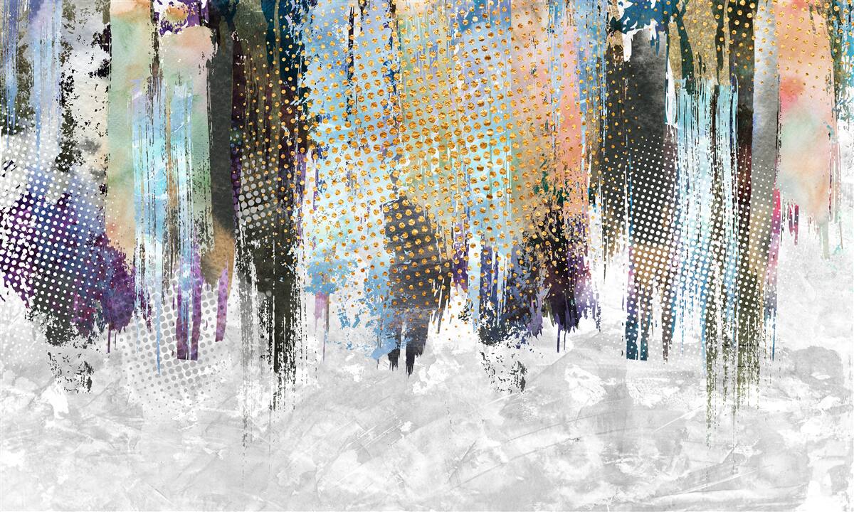 Фотошпалери декоративне оформлення інтер'єру в мальовничому стилі