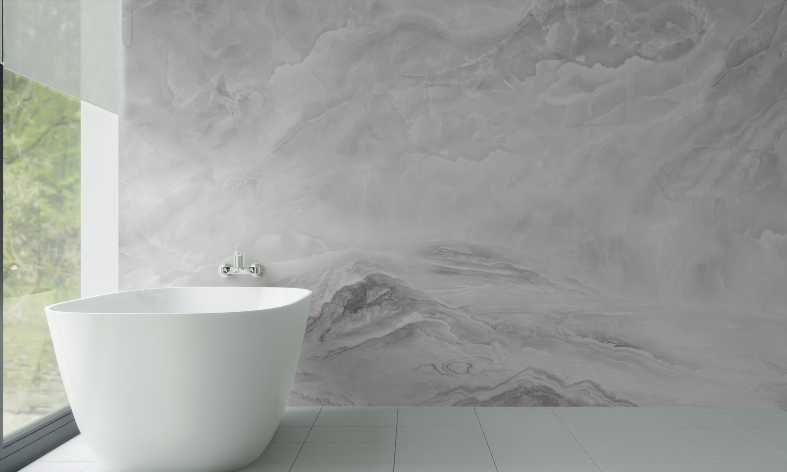 Фотошпалери тло з текстурою білого мармуру