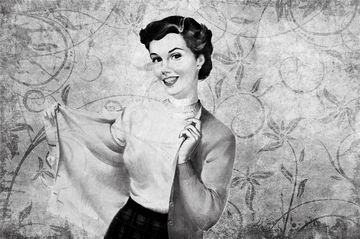 Фотошпалери дівчина з посмішкою