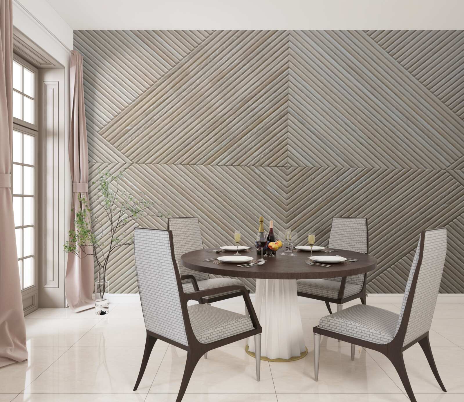 Фотошпалери бежевий ламбро