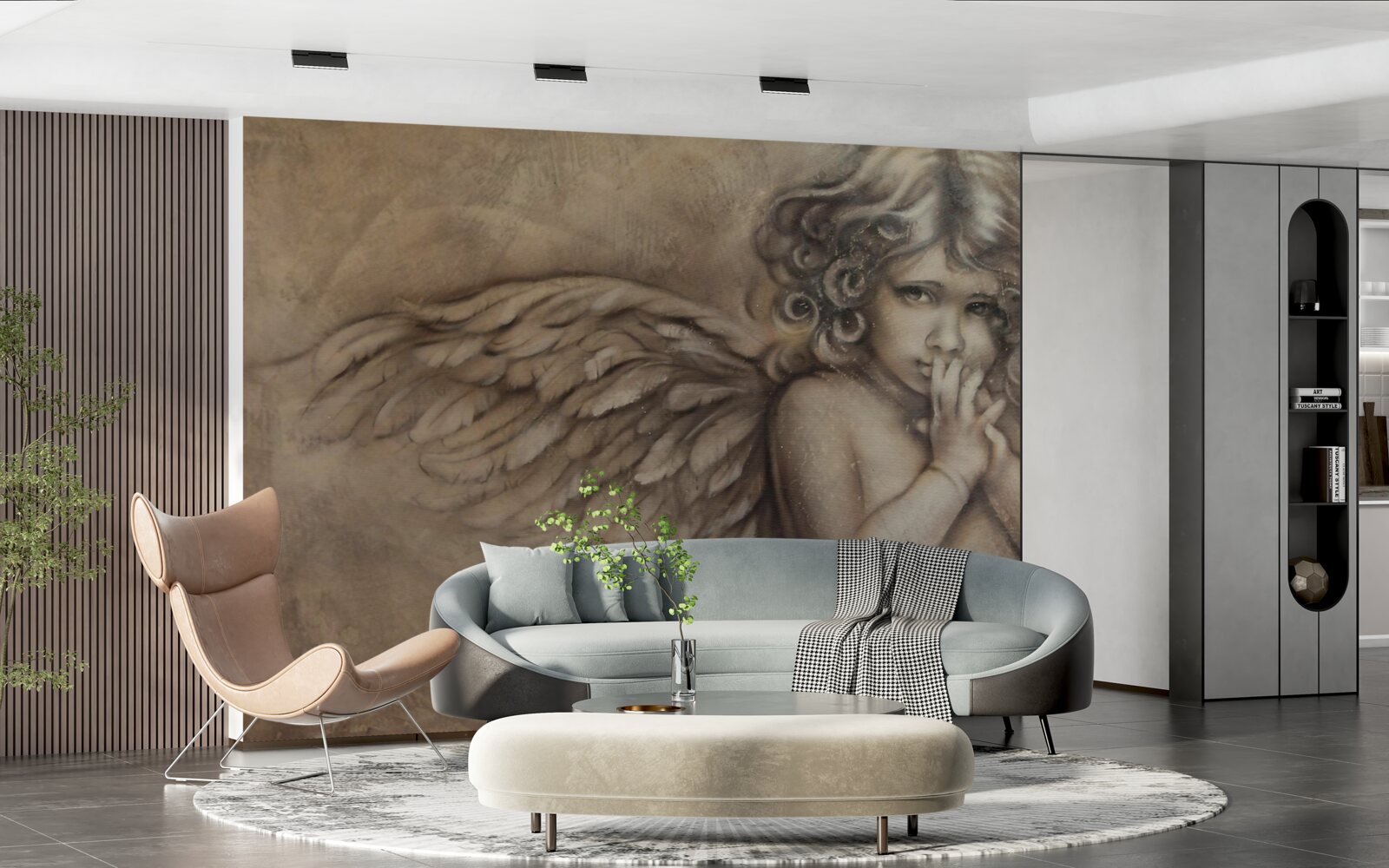 Фотошпалери образ маленького ангела