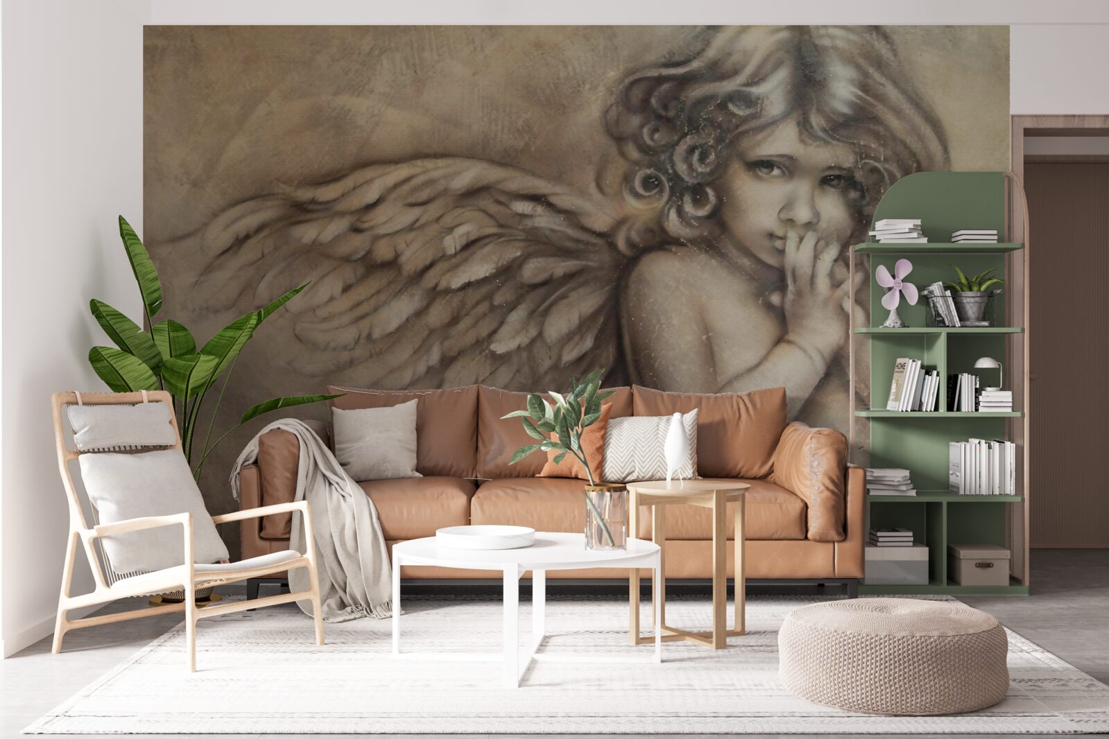 Фотошпалери образ маленького ангела