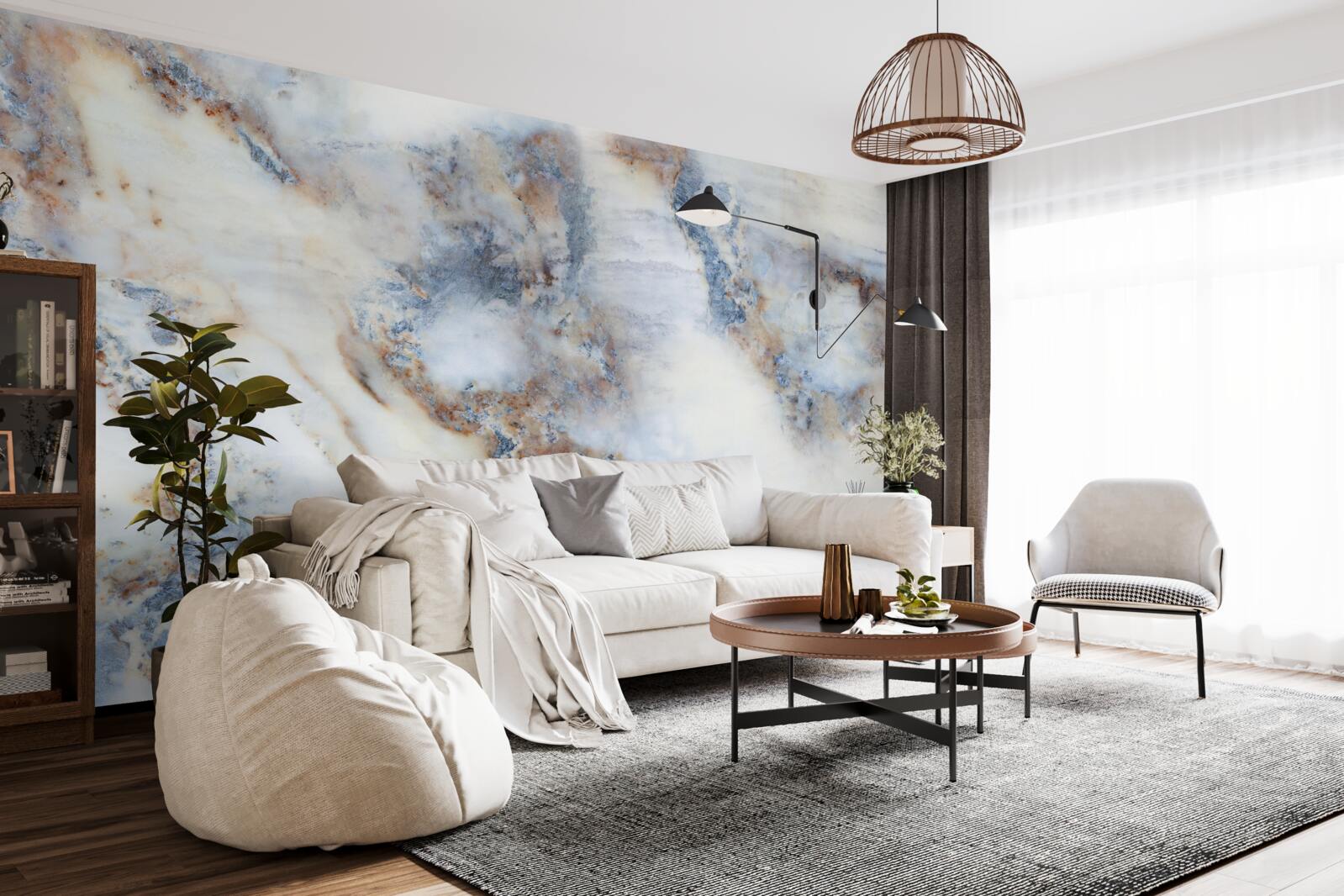 Фотошпалери мармурове тло