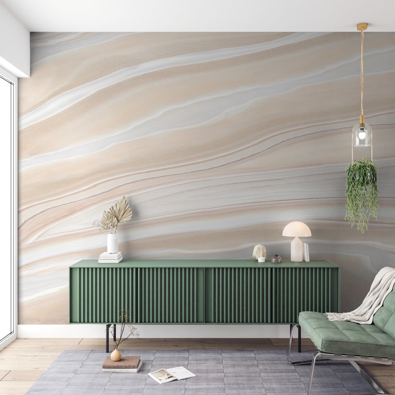 Фотошпалери яскрава керамічна плитка