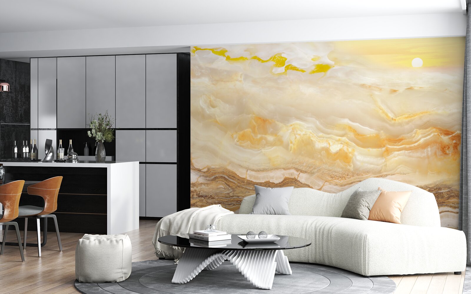 Фотошпалери мармур з гір