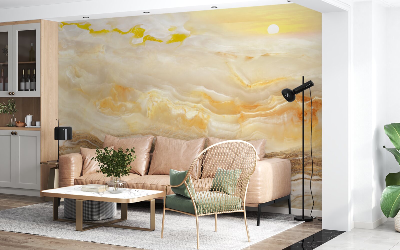 Фотошпалери мармур з гір