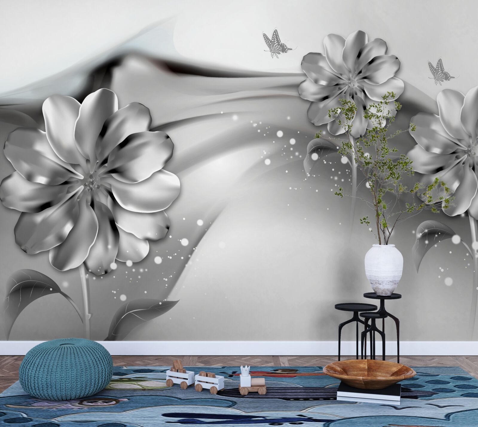 Фотошпалери індивідуальні контури відтінків