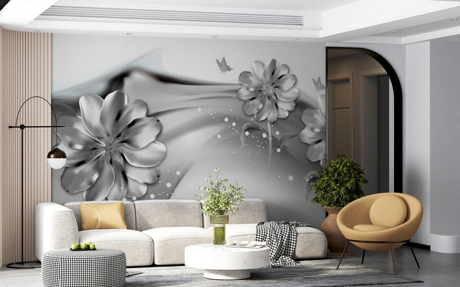 Фотошпалери індивідуальні контури відтінків