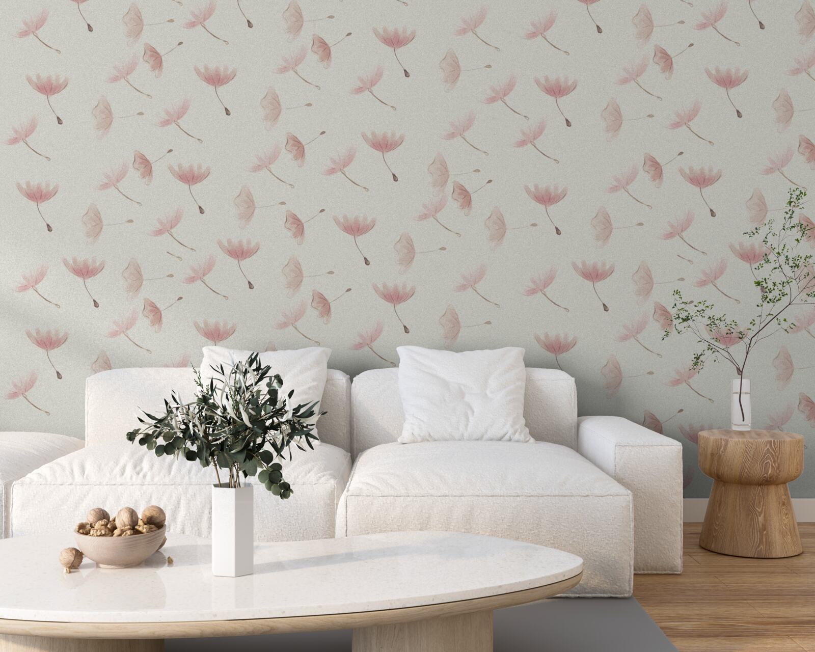 Фотошпалери численні дрібні квіти