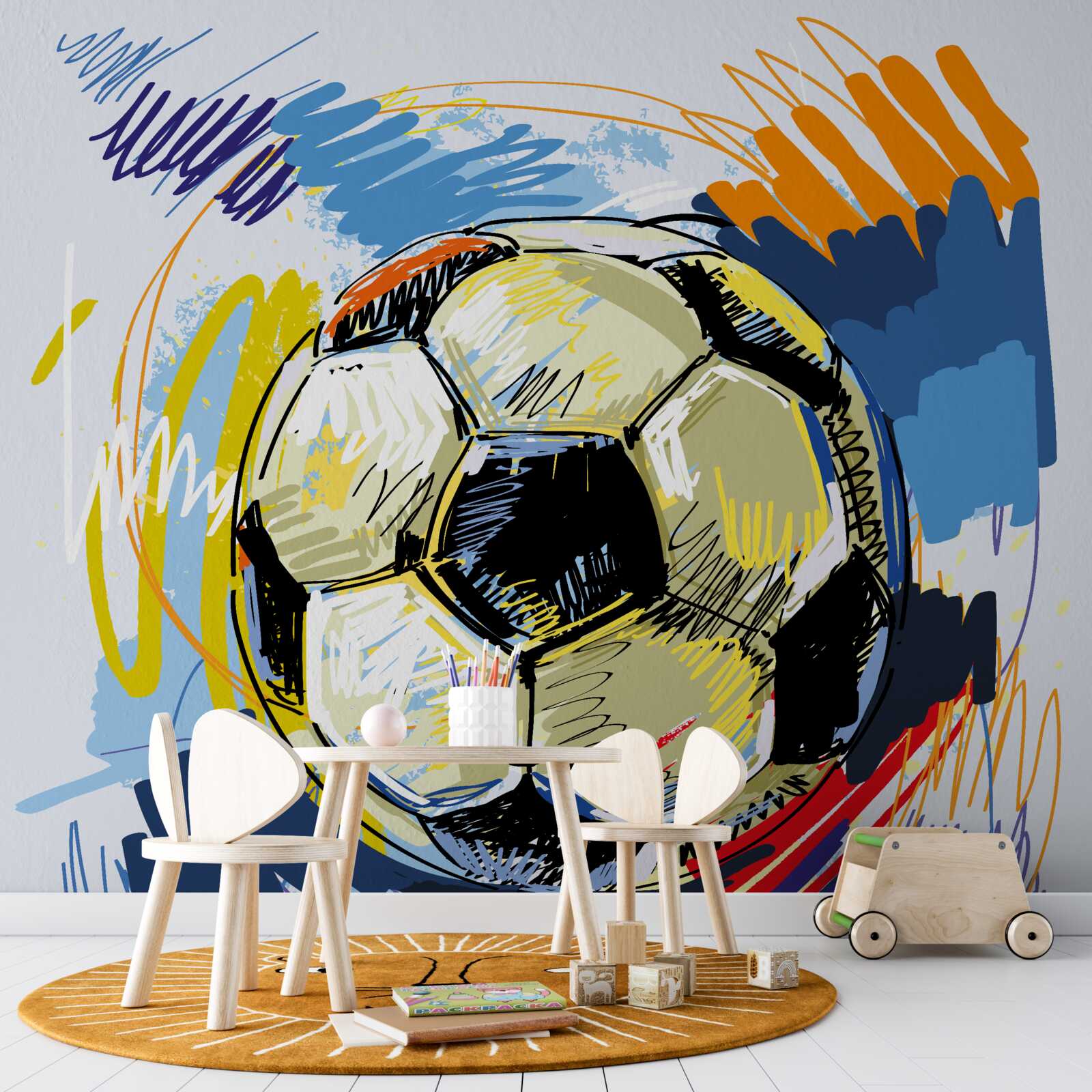 Фотошпалери футбол, зображений на зображенні