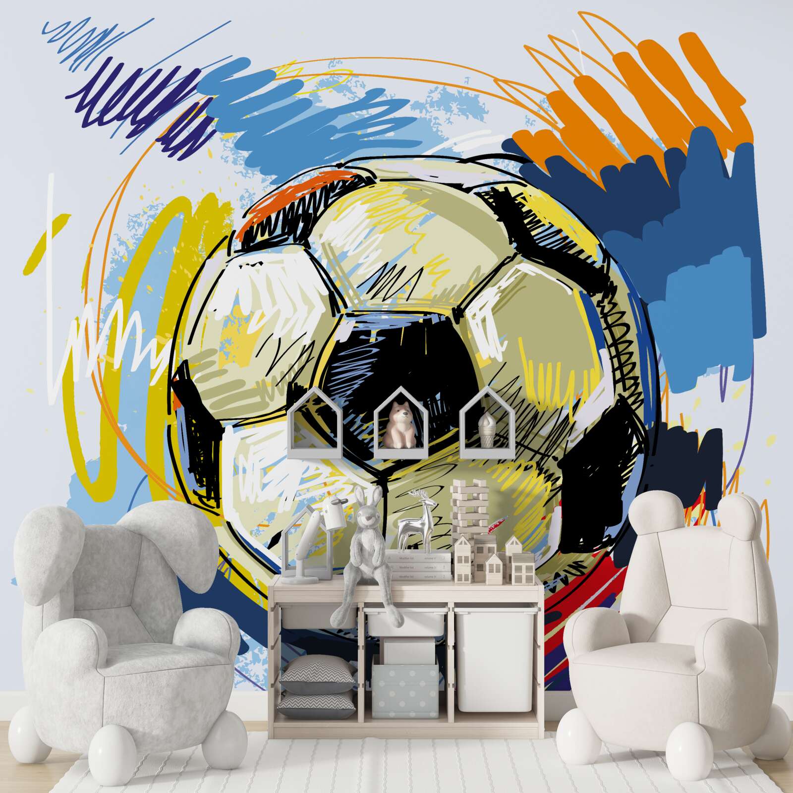 Фотошпалери футбол, зображений на зображенні