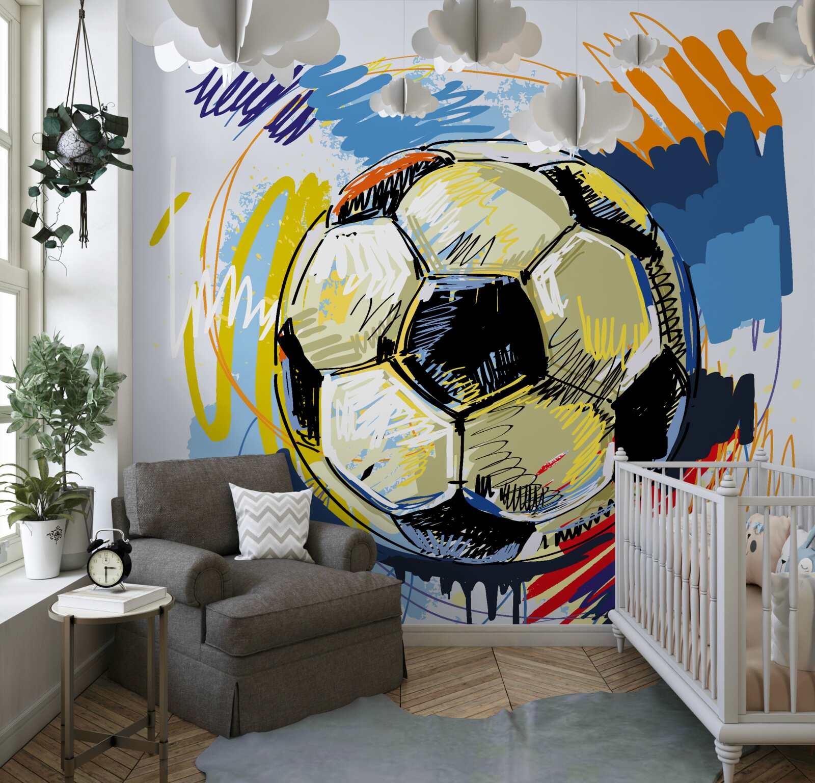 Фотошпалери футбол, зображений на зображенні