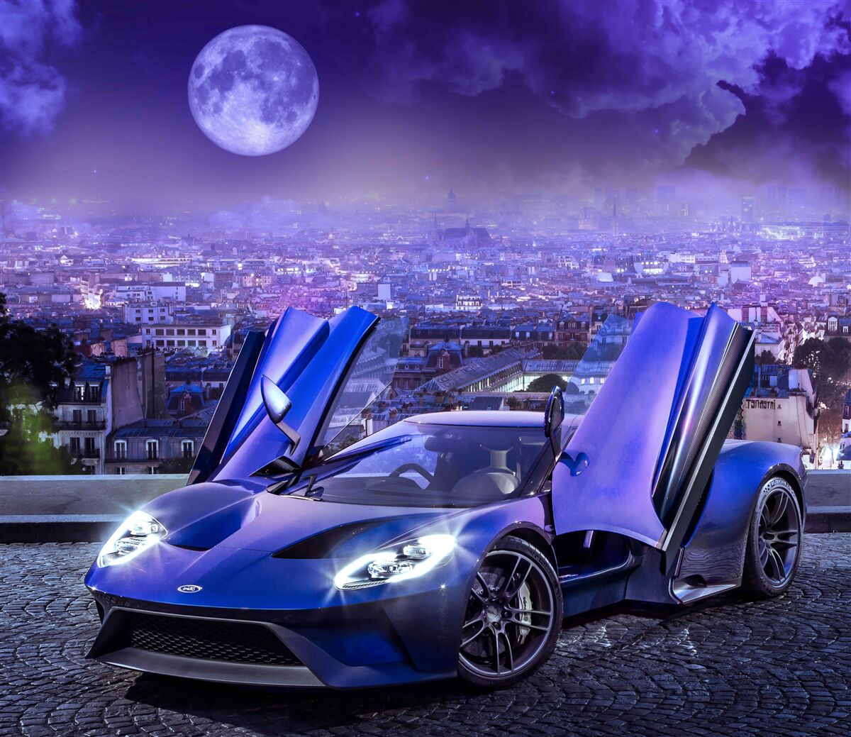 Фотошпалери елегантний спортивний автомобіль