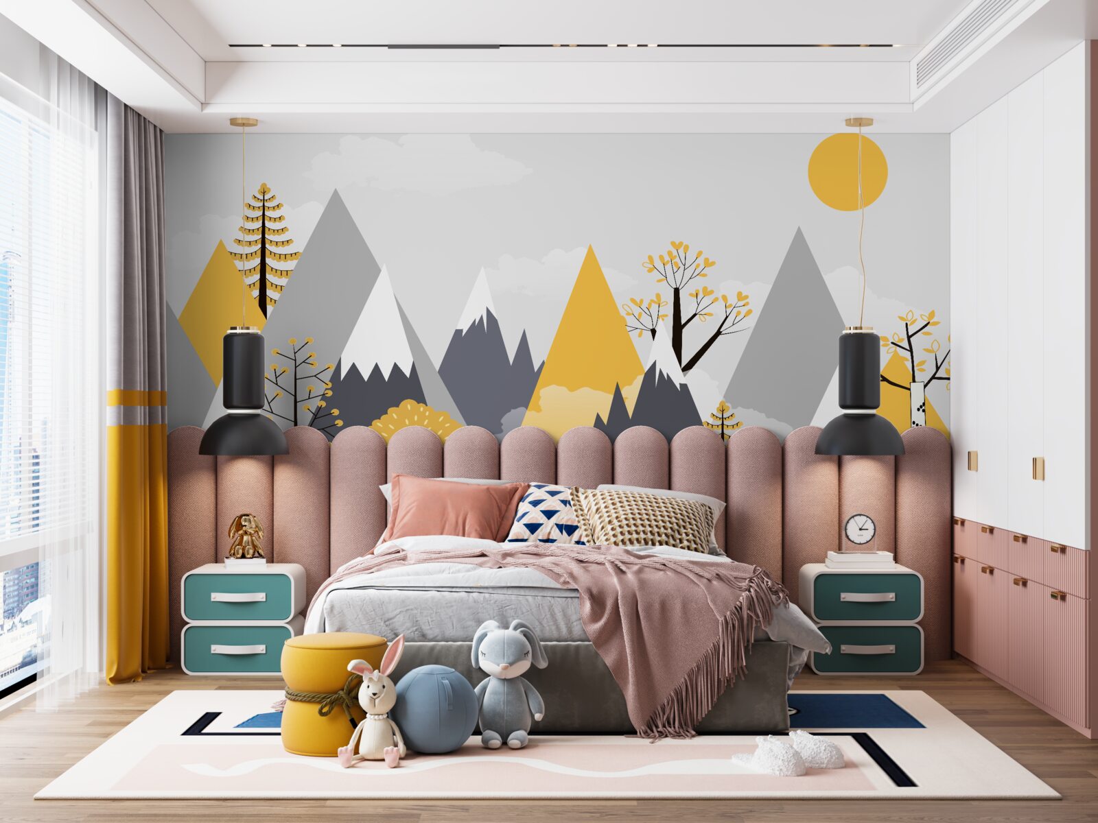 Фотошпалери гірські вершини