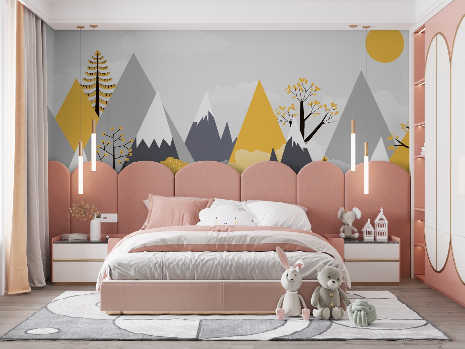 Фотошпалери гірські вершини