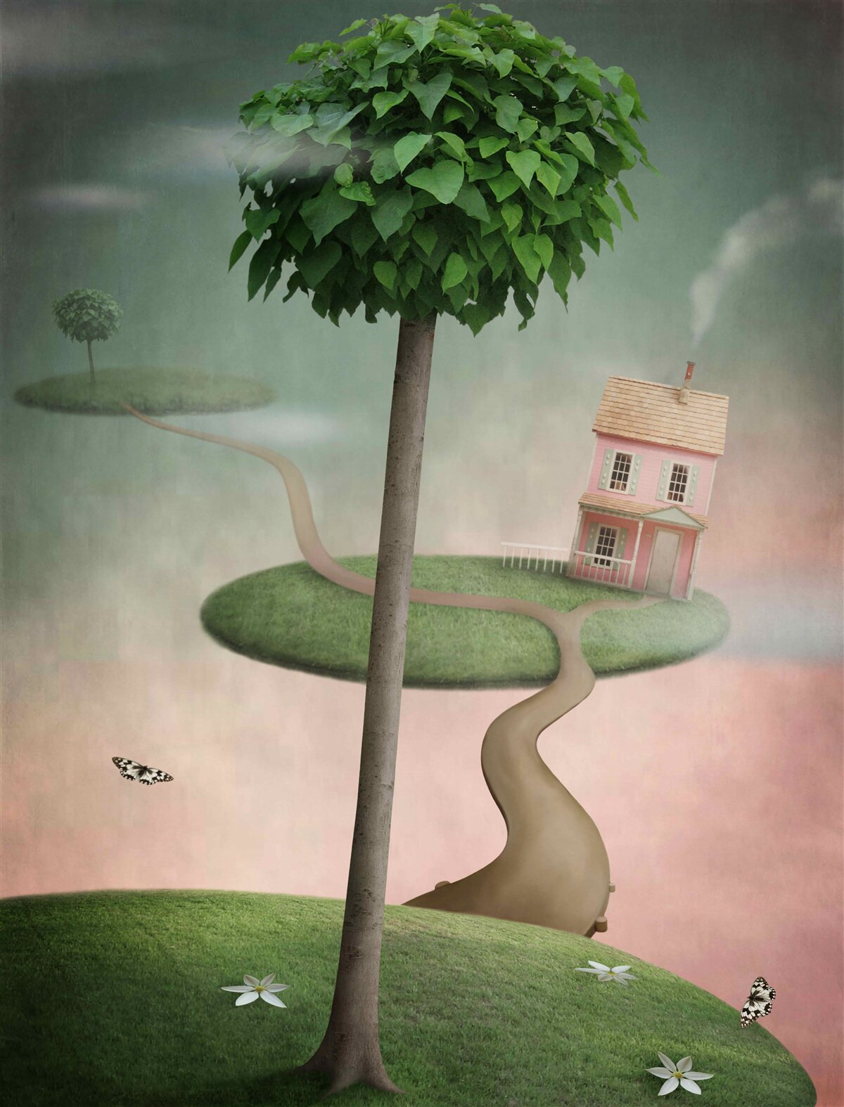 Фотошпалери відокремлений котедж