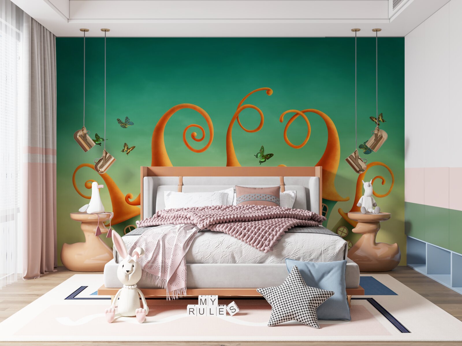 Фотошпалери дивовижні казкові будиночки