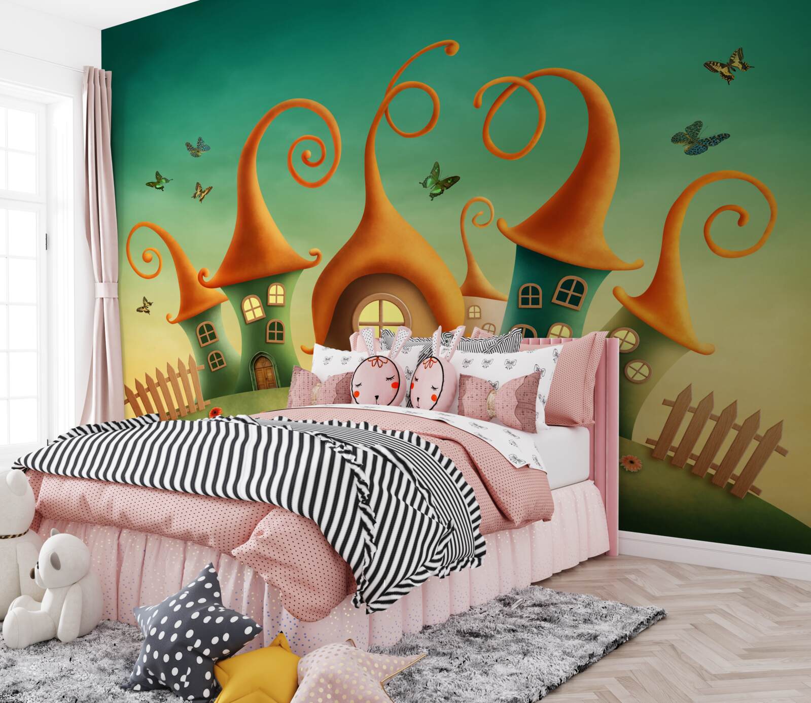 Фотошпалери дивовижні казкові будиночки