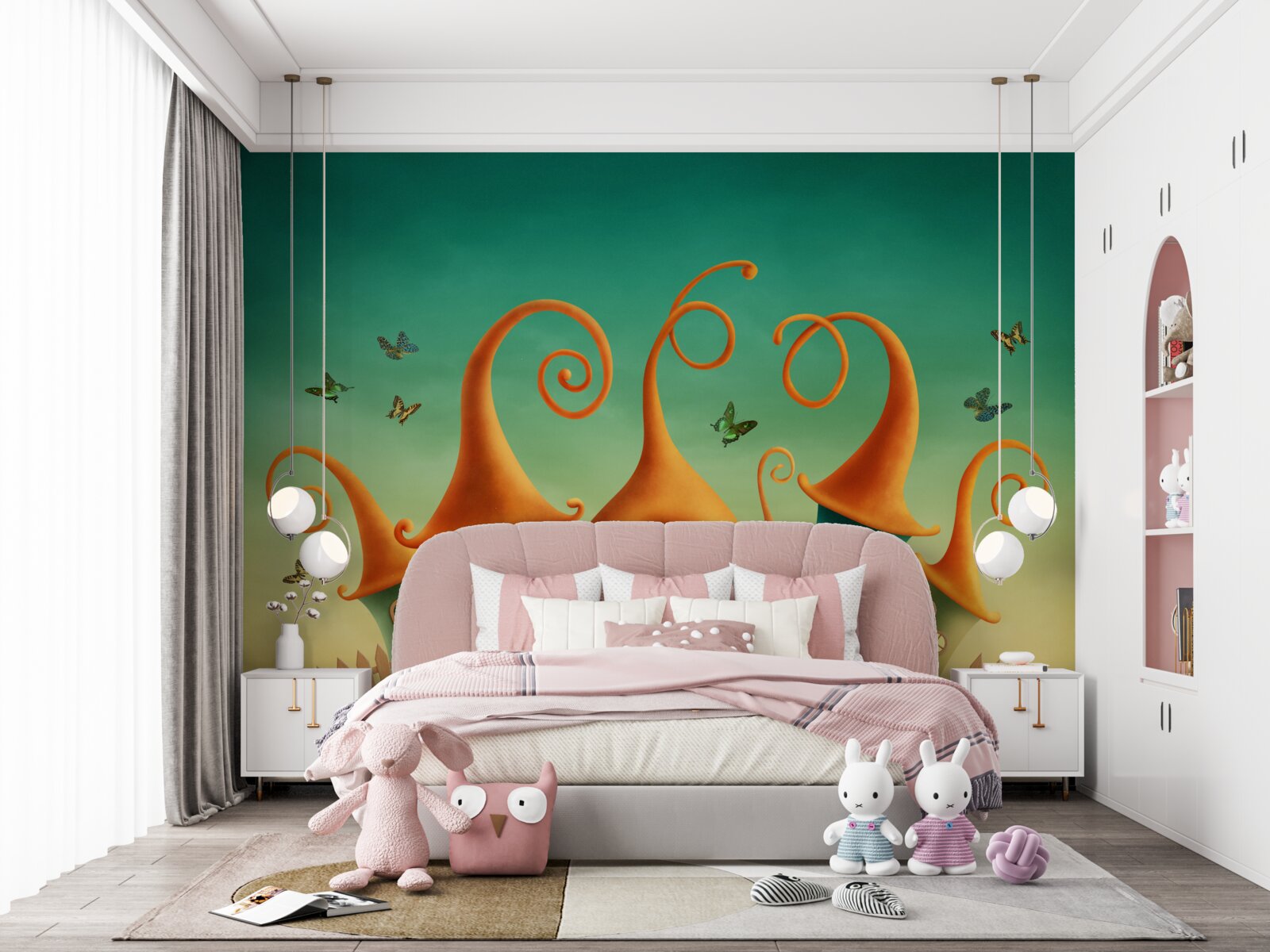 Фотошпалери дивовижні казкові будиночки