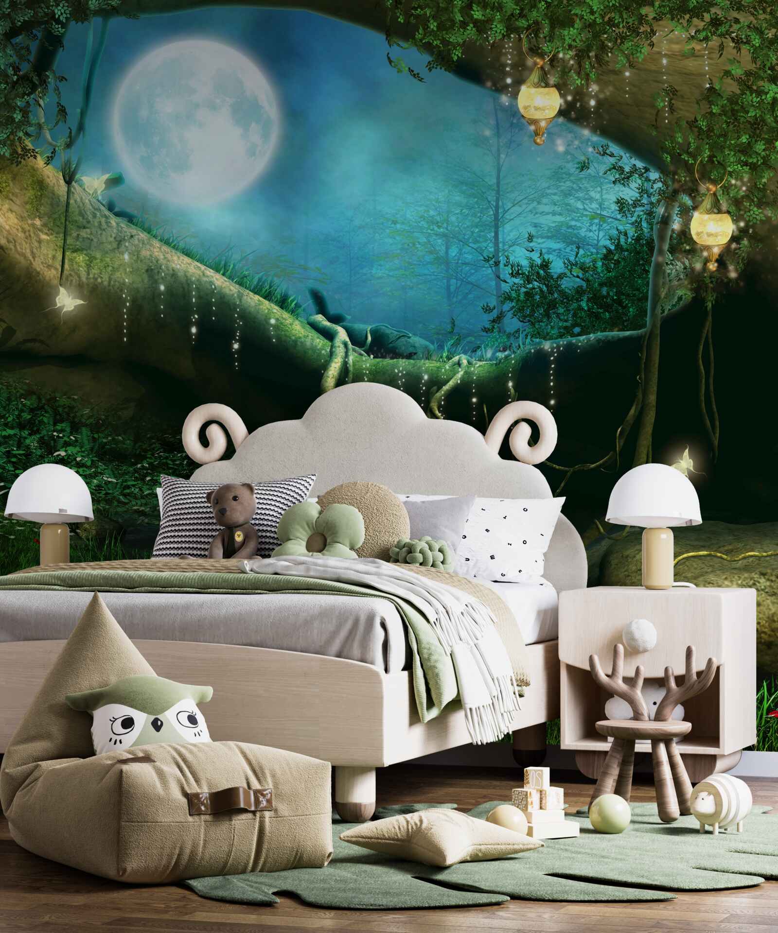 Фотошпалери казковий ліс