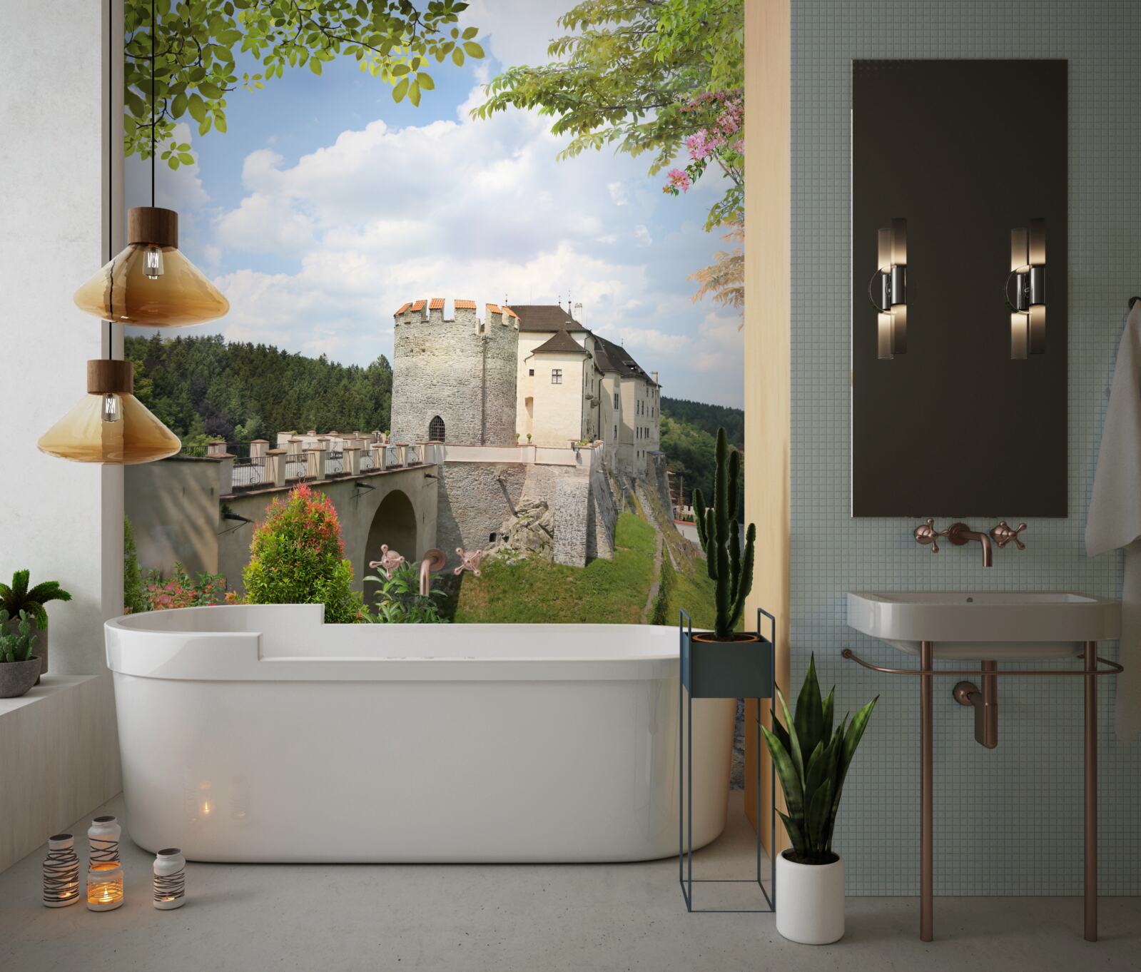 Фотошпалери замок штернберк у чеській республіці