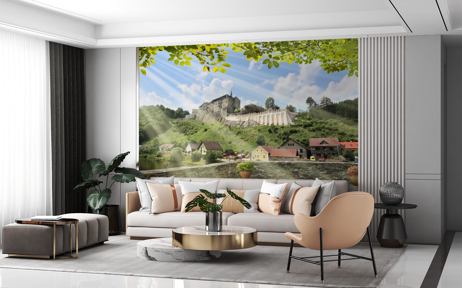 Фотошпалери замок чеський штернберк