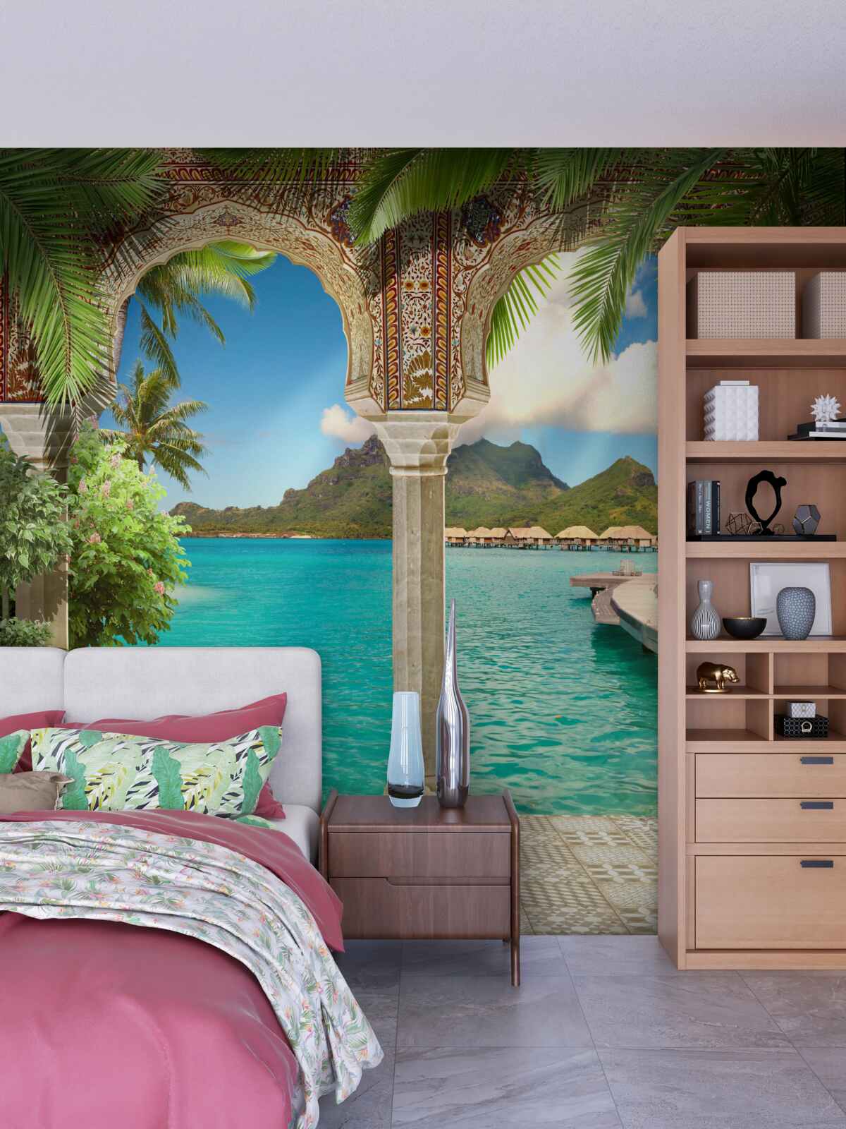 Фотошпалери чудова тераса для відпочинку