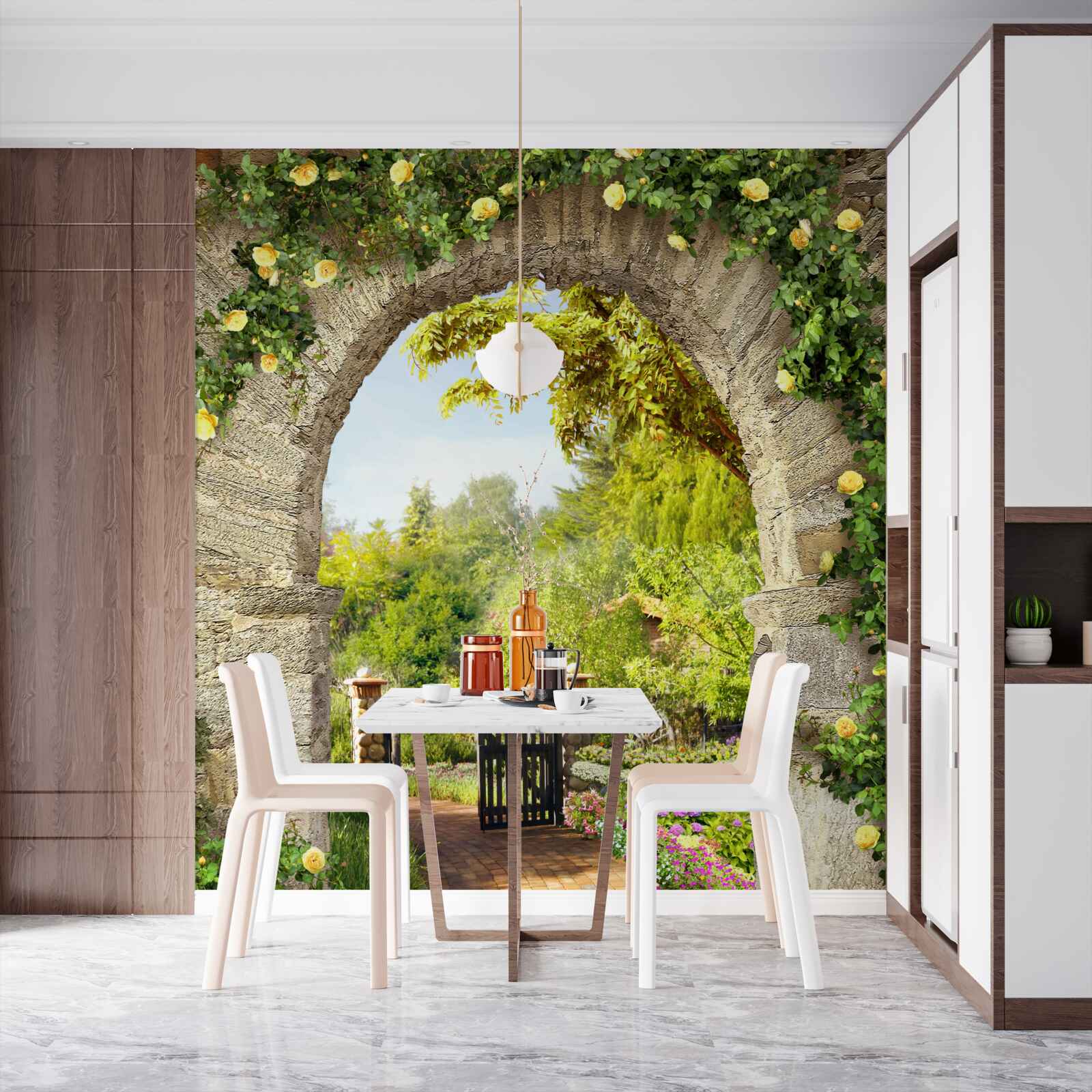 Фотошпалери розарій