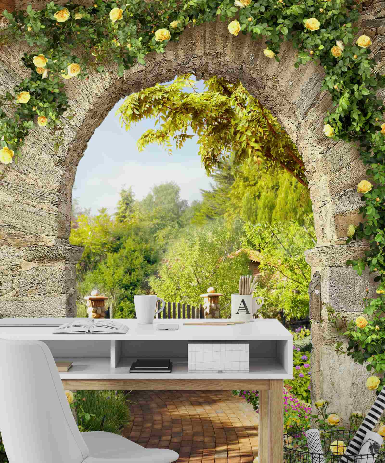 Фотошпалери розарій