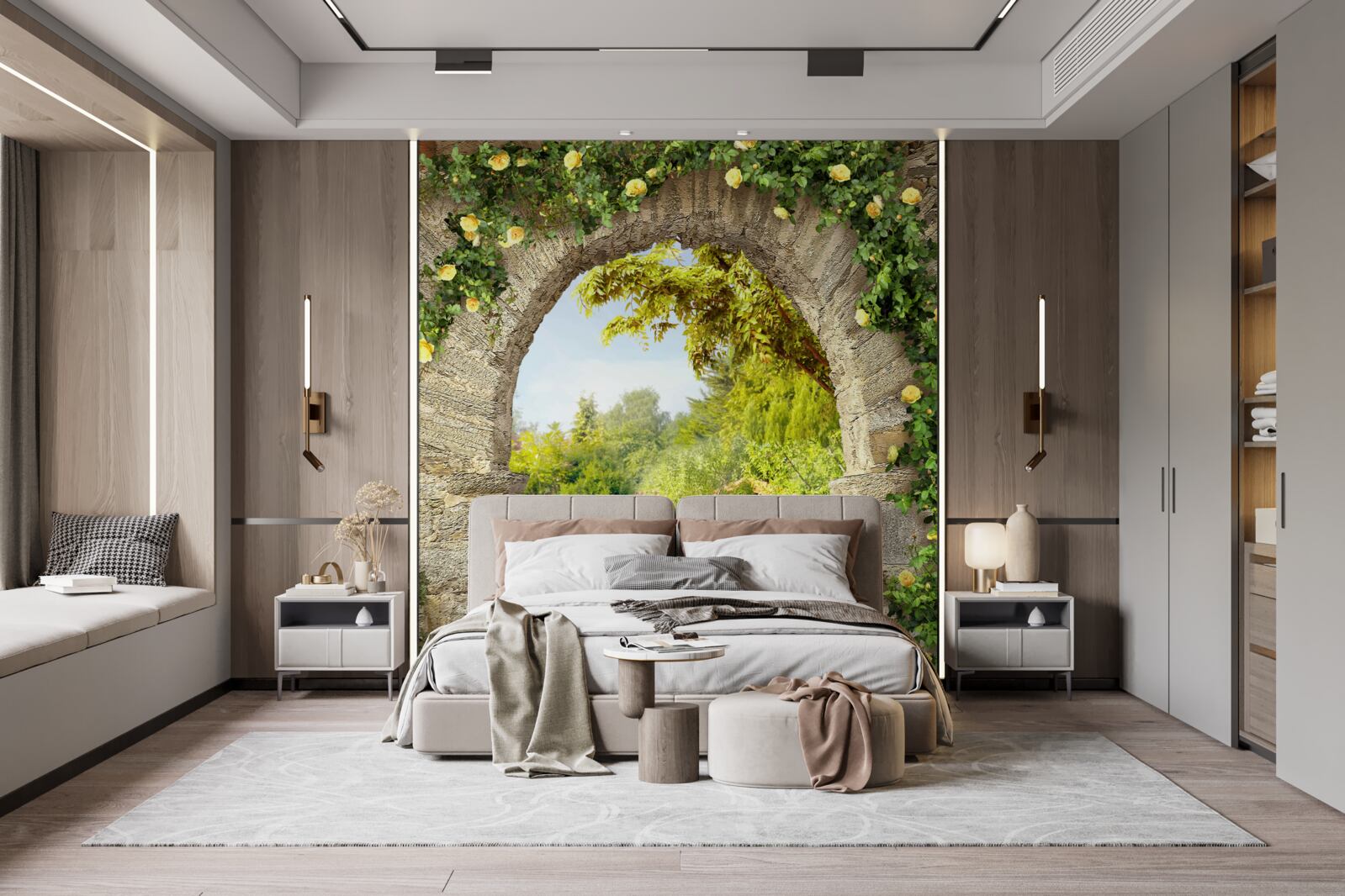 Фотошпалери розарій