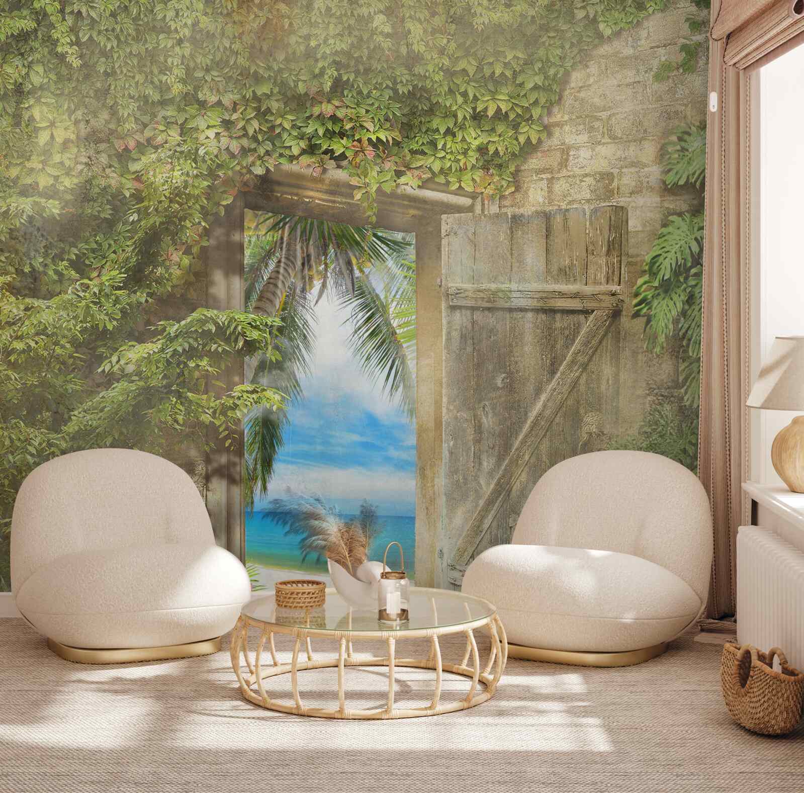 Фотошпалери доступ до моря та піщаного пляжу