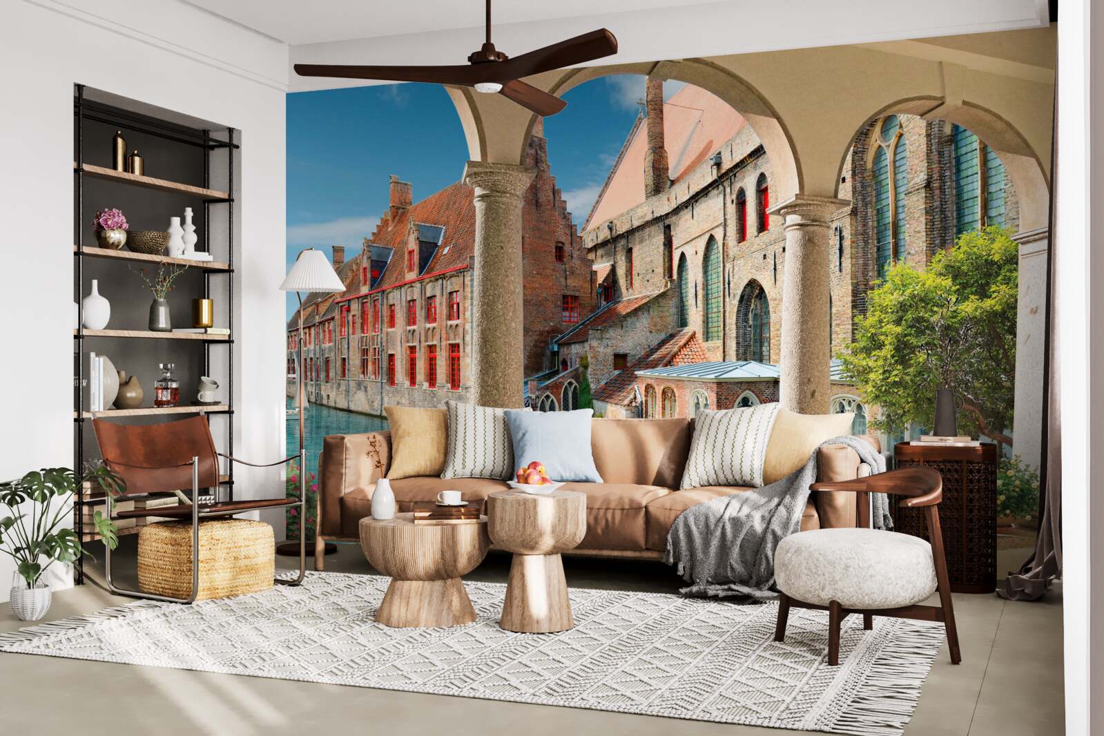 Фотошпалери веранда у венеції