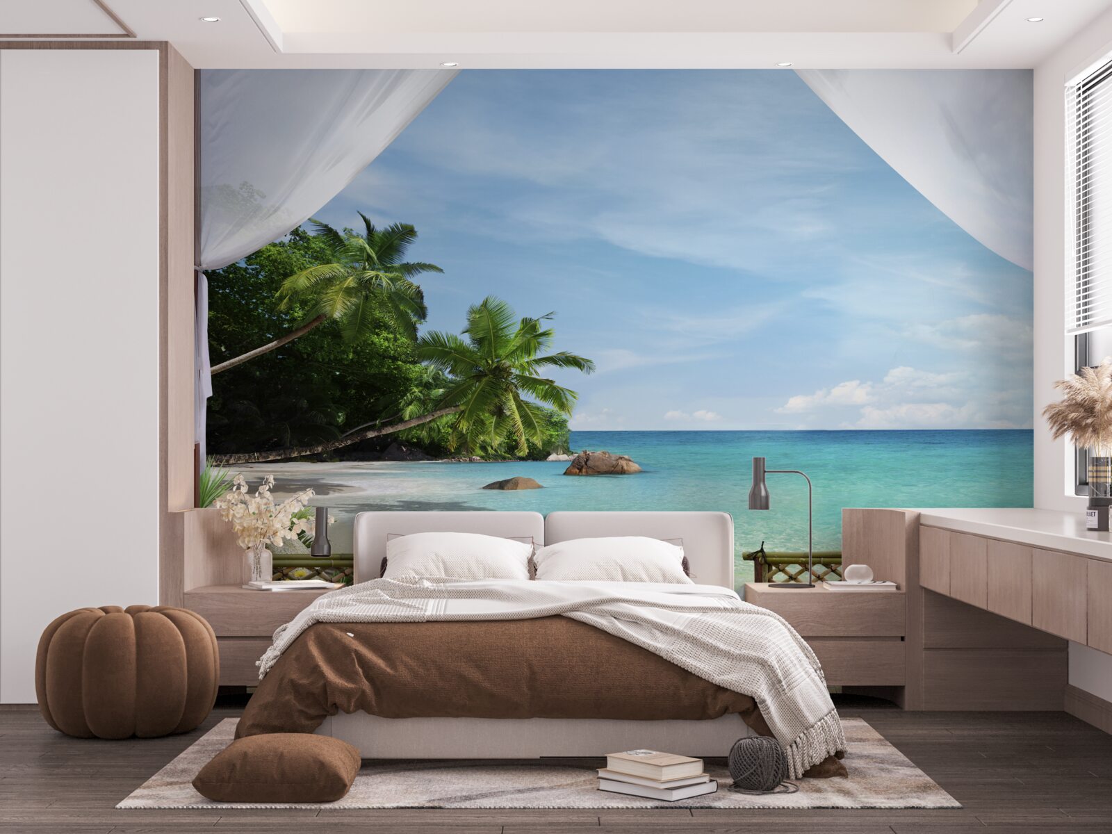 Фотошпалери доступ до пляжу та морського узбережжя