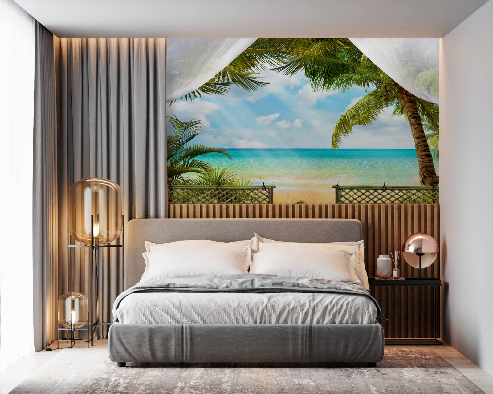 Фотошпалери мальовничий вид на море